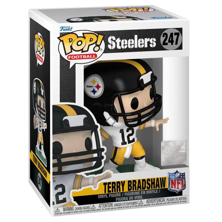Funko Pop ! Football - Nfl - Steelers (247) - Terry Bradshaw Vinyl Figure 9Cm