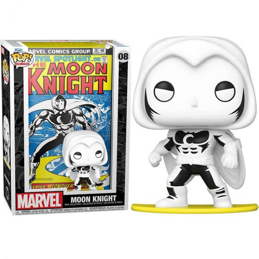 Funko Pop Comic Cover Marvel Spotlight On The Moon Knight - Moon Knigh 08 Vinyl