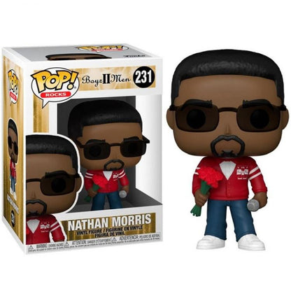 Funko Pop ! Rocks - Boyz Ii Men Nathan Morris (231) Vinyl Figure Soul R&B Music
