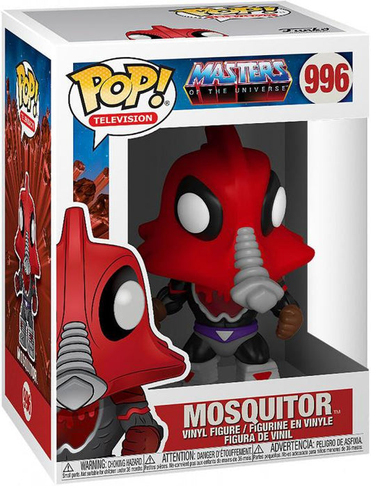 Funko Pop Television Masters Of The Universe - Mosquitor (996) Red Vinyl Figure