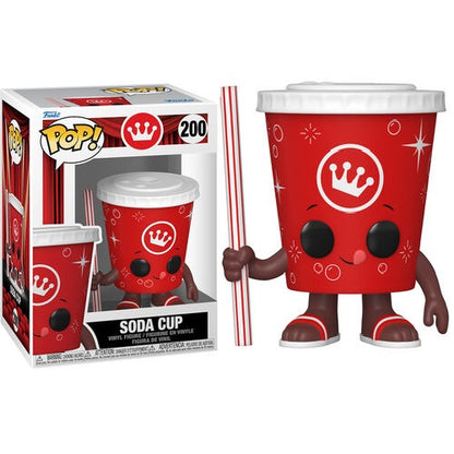 Funko Pop ! Movie Night - (200) Soda Cup Red Foodies Vinyl Figure 9Cm Coca Cola
