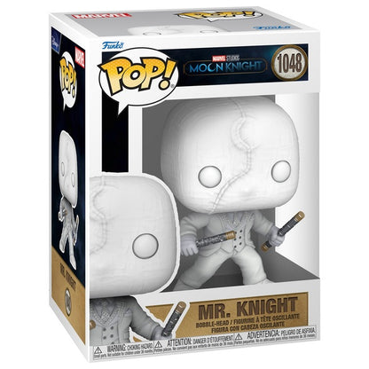 Funko Pop ! Marvel Studios Moon Knight - (1048) Mr. Knight Figure 9Cm Vinyl