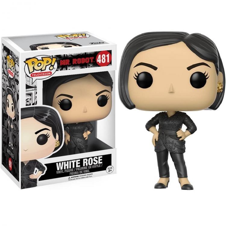Funko Pop ! Television Mr Robot - White Rose (481) Vinyl Figure Da Collezione