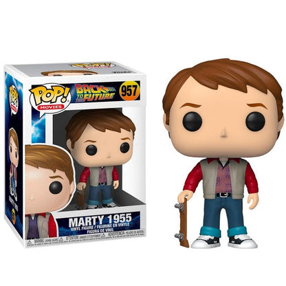 Funko Pop ! Movies Back To The Future - (957) Marty 1955 Ritorno Al Futuro 9Cm
