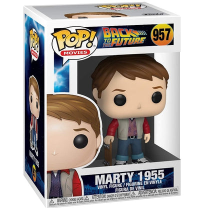 Funko Pop ! Movies Back To The Future - (957) Marty 1955 Ritorno Al Futuro 9Cm