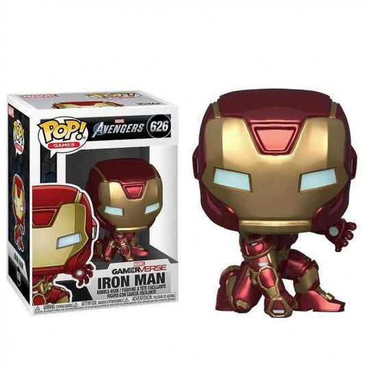 Funko Pop Games Marvel Avengers (626) Iron Man Vinyl Figure Gamerverse Statuetta