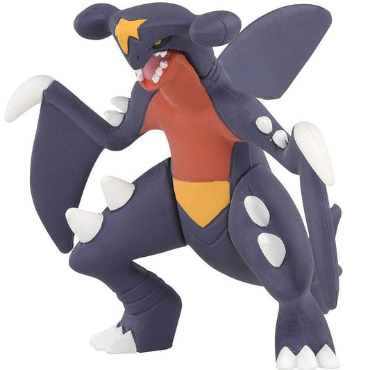 Takara Tomy: Pokèmon Moncolle - Monster Collection MS-22 (Garchomp) Carchacrok Small Figure da Collezione 4 cm
