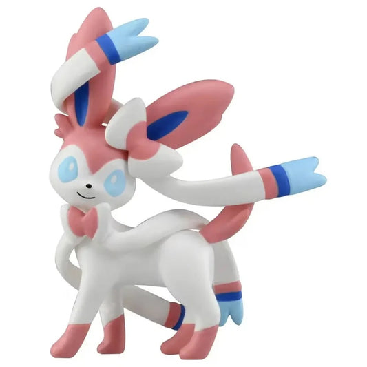 Takara Tomy: Pokèmon Moncolle - Monster Collection MS-50 (Sylveon) Ninfia Small Figure da Collezione 4 cm
