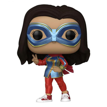 Funko Pop Marvel Studios Ms Marvel (1077) Bobble-Head Vinyl Figure Da Collezione