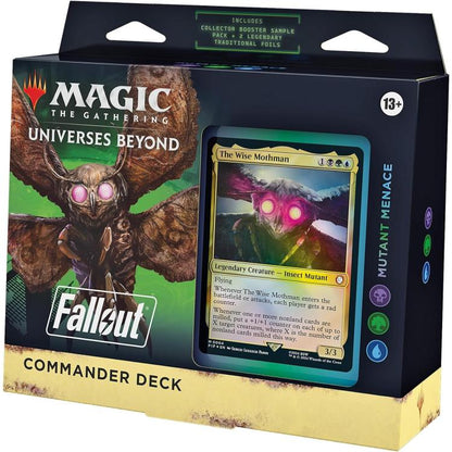 Magic The Gathering: Univers Beyond "Fallout" Set Completo 4 Commander Deck  Eng