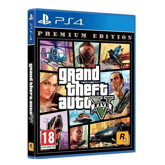 Gta 5 Premium Edition Ps4 Videogioco Grand Theft Auto V Playstation 4 Italiano