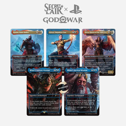 Magic the Gathering Secret Lair x God of War: Norse (Non-Foil) TCG