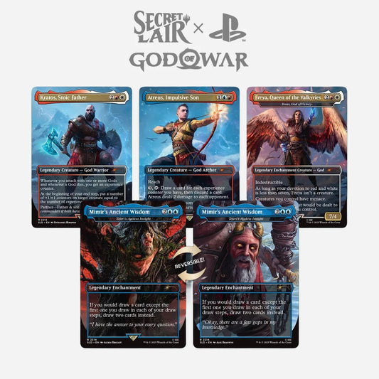 Magic the Gathering Secret Lair x God of War: Norse (Non-Foil) TCG