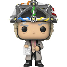 Funko Pop ! Tees Back To The Future Doc W/ Helmet 959 Glows T-Shirt Taglia L
