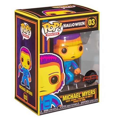Funko Pop ! Movies Halloween - (03) Michael Myers Blacklight Special Edition 9Cm