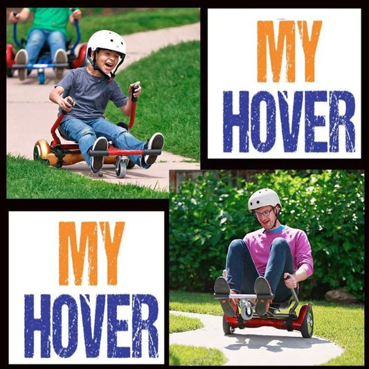 Sediolino Sedia Per Overboard Hoverboard Go Kart Hoverkart Seggiolino 6,5 8" 10"
