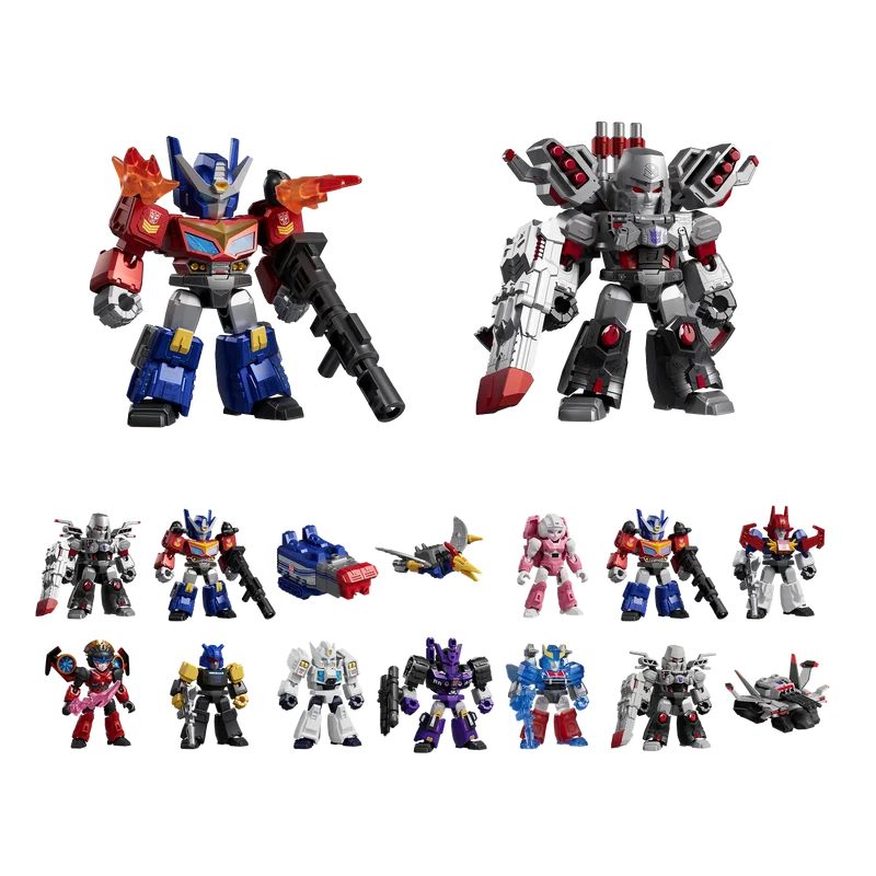 Blokees - Transformers Model Kit Defender V8 Battle Stars (Box Intero 12pz) - Action Figure 71408