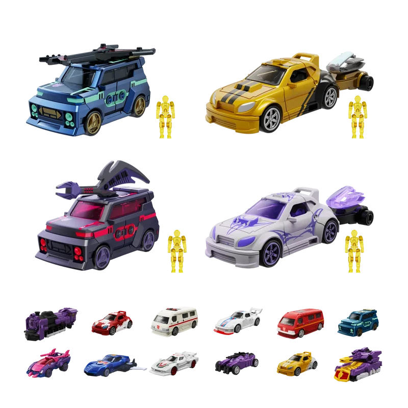 Blokees - Transformers - Wheels: C04 Heart of the Ark (Box Intero) Action Figure 75610 - Car Model