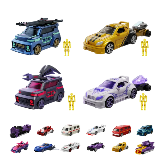 Blokees - Transformers - Wheels: C04 Heart of the Ark (Box Intero) Action Figure 75610 - Car Model