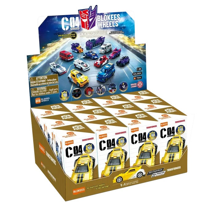 Blokees - Transformers - Wheels: C04 Heart of the Ark (Box Intero) Action Figure 75610 - Car Model