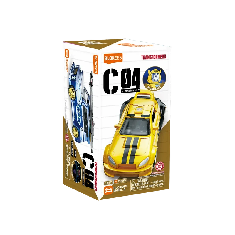 Blokees - Transformers - Wheels: C04 Heart of the Ark (Box Intero) Action Figure 75610 - Car Model