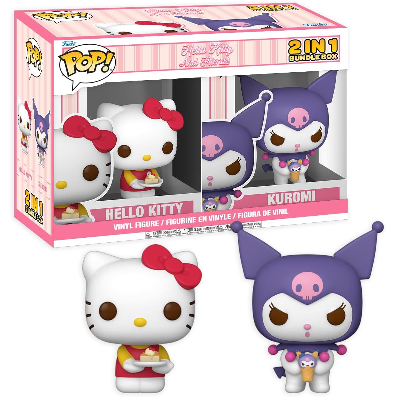 Funko Pop! Hello Kitty And Friends (Hello Kitty & Kuromi) Box Bundle 2 in 1