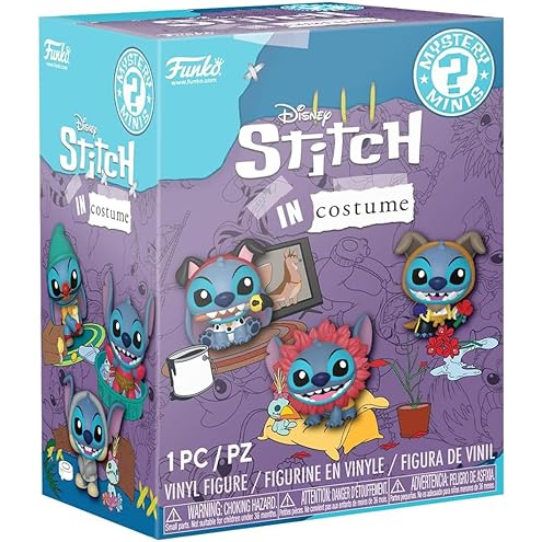 Funko Pop! Disney: Stitch Box 3 In 1 - Random Figure + Portachiave + Penna