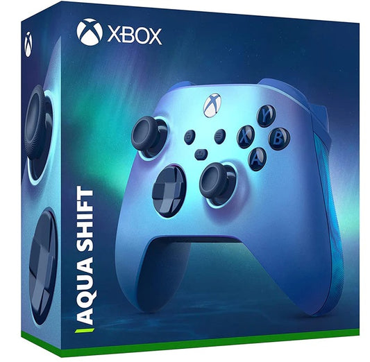 CONTROLLER XBOX SERIE X/S WIRELESS ACQUA SHIFT EDITION PAD XBOX ONE CELESTE BLUE
