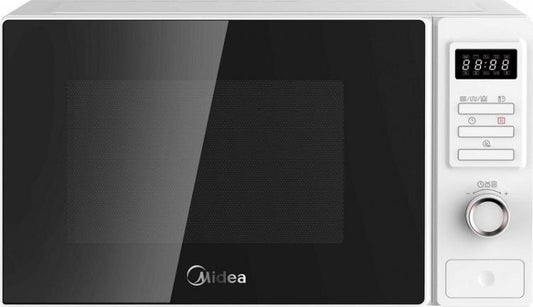 Midea Forno A Microonde Congrill Timer Bianco Ag823A2At-W 23L 800W
