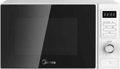 Midea Forno A Microonde Congrill Timer Bianco Ag823A2At-W 23L 800W