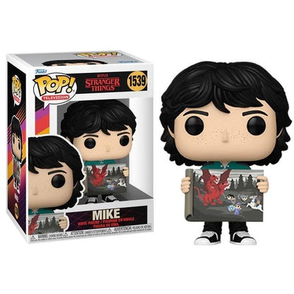 Funko Pop ! Television Netflix Stranger Things - (1539) Mike w/Painting 9cm