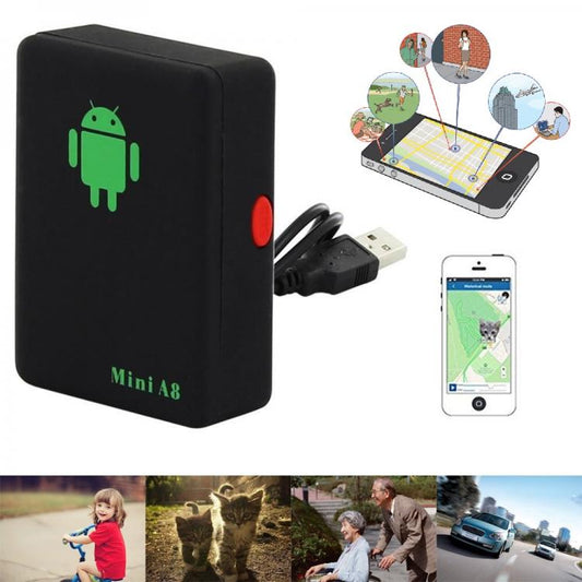 Microspia Localizzatore Satellitare Gps Gsm Tracker Ambientale Sim Spia Mini A8