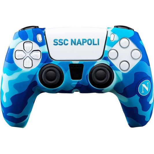 COVER CONTROLLER PS5 DUALSENSE PLAYSTATION 5 SKIN SSC NAPOLI GUSCIO PAD SILICONE