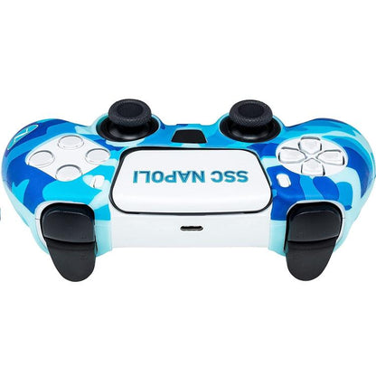 COVER CONTROLLER PS5 DUALSENSE PLAYSTATION 5 SKIN SSC NAPOLI GUSCIO PAD SILICONE