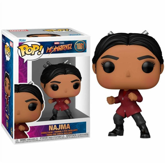 Funko Pop ! Ms Marvel Studios - Najma (1081) Girl Vinyl Figure Disney Plus Film
