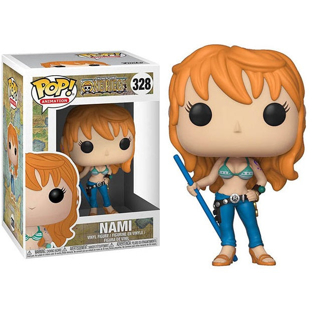 Funko Pop ! Animation One Piece - (328) Nami Figure Vinyl 9Cm Female Figures