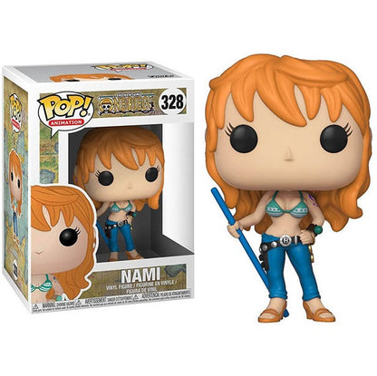Funko Pop ! Animation One Piece - (328) Nami Figure Vinyl 9Cm Female Figures