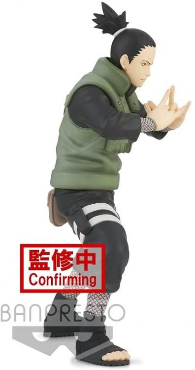 BANPRESTO STATUA NARUTO SHIPPUDEN VIBRATION STARS SHIKAMARU NARA - FIGURE VOL.A
