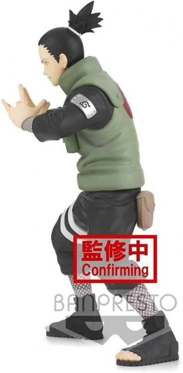 BANPRESTO STATUA NARUTO SHIPPUDEN VIBRATION STARS SHIKAMARU NARA - FIGURE VOL.A