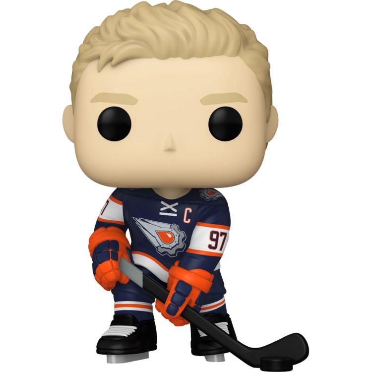 Funko Pop ! Nhl Oilers (94) Connor Mcdavid Hockey Vinyl Figure 9Cm Da Colelzione