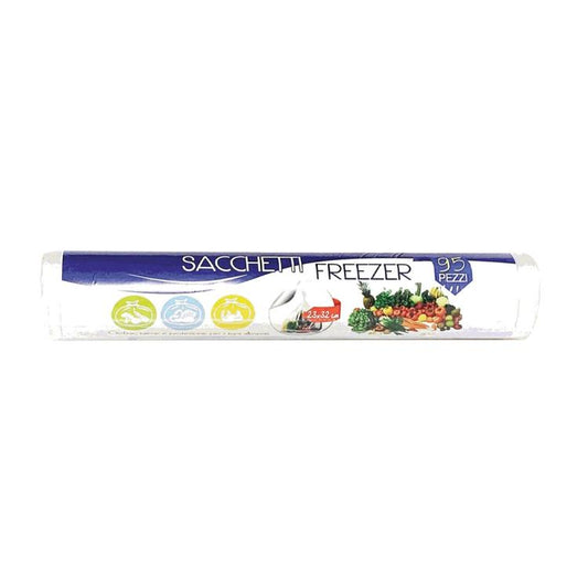 3 ROTOLI DA 95 BUSTE SACCHETTI 23X32 SACCHI FREEZER ALIMENTI CONGELATORE FRIGO
