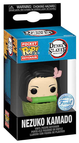 Funko Pop ! Keychain - Animation - Demon Slayer (Nezuko Kamado) Portachiavi