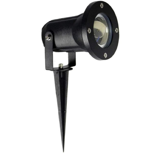 Faretto Giardino Picchetto Parete Esterno Segnapassi Orientabile Led Gu10 Nero