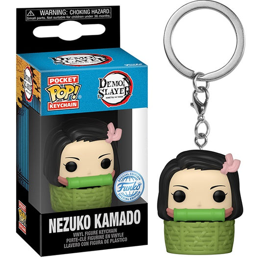 Funko Pop ! Keychain - Animation - Demon Slayer (Nezuko Kamado) Portachiavi