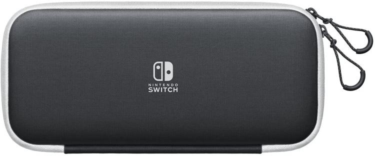 Nintendo Switch Oled Kit Custodia + Pellicola Protezione Accessori Cover Gaming