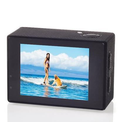 Nilox Action Cam XFight 1080P Fotocamera Subacquea FHD Nero