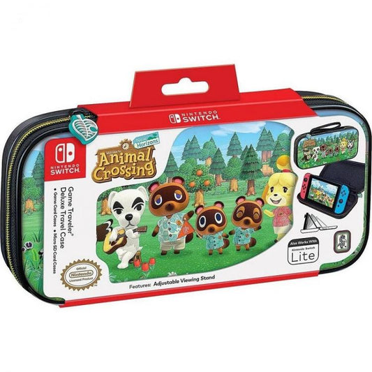 Nintendo Switch Custodia Trasporto Rigida Animal Crossing Compatibile Lite/Oled