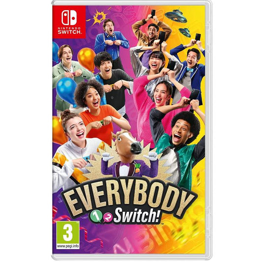 Everybody 1-2-Switch ! Nintendo Switch Gioco Italiano Quiz Party Coop Bingo Ita