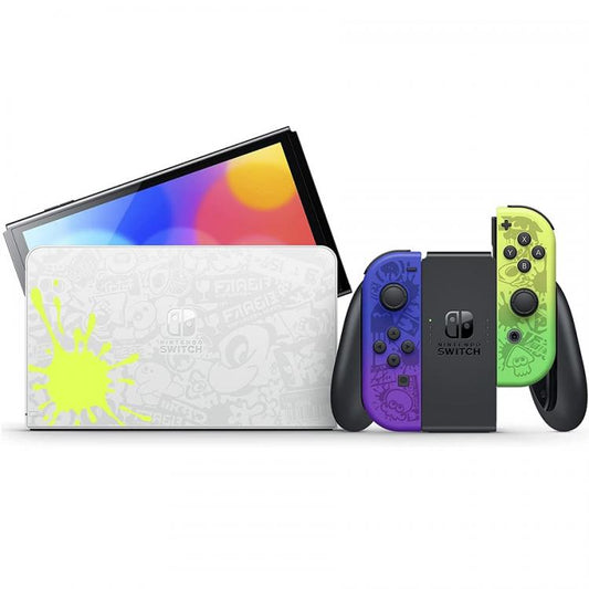 Nintendo Switch Oled Splatoon 3 Edizione Speciale Console Portatile 64 Gb Nuova