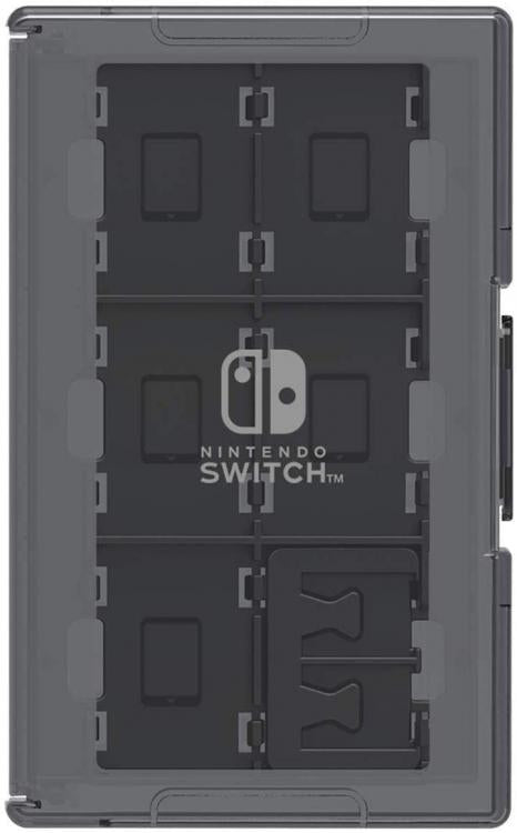 Game Card Case Contenitore Giochi 24 Pezzi Black Hori Nintendo Switch Console